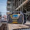 Tragbares Radio DeWALT DCR029-QW DAB UKW, Netz-/Gleichstrombetrieb, Bluetooth, USB-Ladefunktion, Display, schwarz/gelb