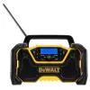 Tragbares Radio DeWALT DCR029-QW DAB UKW, Netz-/Gleichstrombetrieb, Bluetooth, USB-Ladefunktion, Display, schwarz/gelb