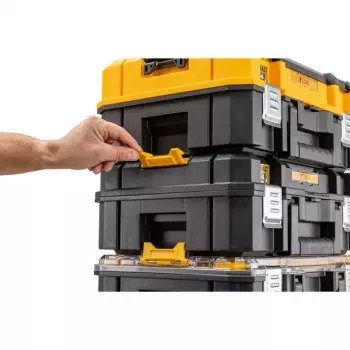 Werkzeug-Organizer DeWalt DWST82968-1, Polycarbonat, 7,8 l, abschließbar, wasserdicht, schwarz