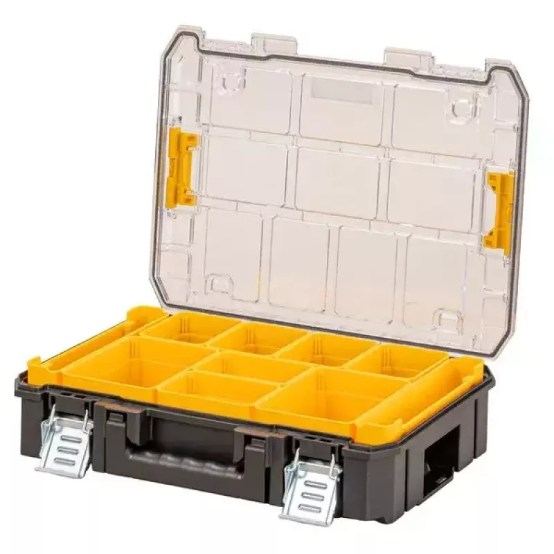 Werkzeug-Organizer DeWalt DWST82968-1, Polycarbonat, 7,8 l, abschließbar, wasserdicht, schwarz
