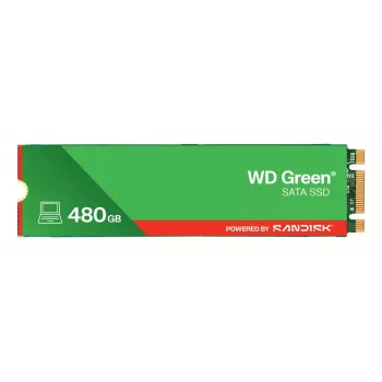 WESTERN DIGITAL SSD - WD Green - 480 GB - SATA 6 Gbit/s - M.2 2280 - MTTF 2,0 Mio. Stunden