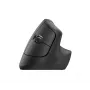 LOGITECH Lift Vertikale ergonomische Maus - Rechtshänder - Kabellos - Graphitschwarz