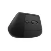 LOGITECH Lift Vertikale ergonomische Maus - Rechtshänder - Kabellos - Graphitschwarz