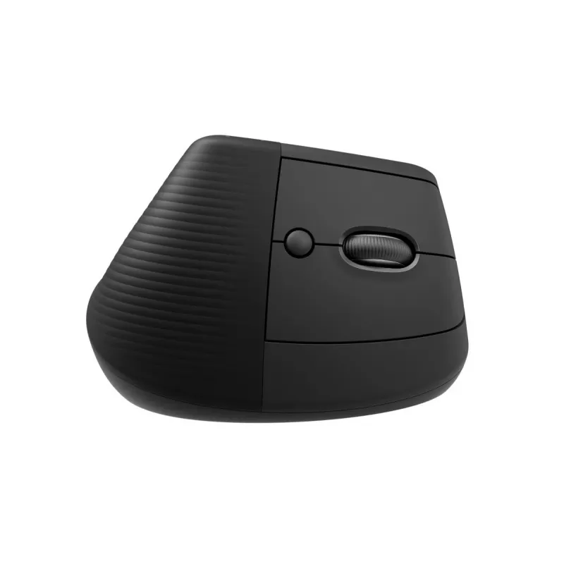 LOGITECH Lift Vertikale ergonomische Maus - Rechtshänder - Kabellos - Graphitschwarz