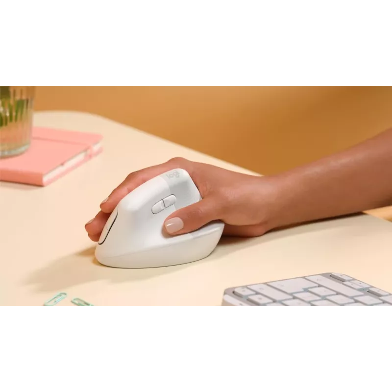 Logitech Lift Vertical Ergonomic Mouse RF Wireless + Bluetooth