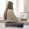 Zyxel GS1915-8EP Managed L2 Gigabit Ethernet (10/100/1000) Power over Ethernet (PoE) Schwarz