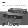 KVM Switch CLUB3D CSV-1382 Dual HDMI 4K 60Hz USB