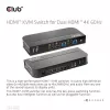 KVM Switch CLUB3D CSV-1382 Dual HDMI 4K 60Hz USB