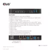 KVM Switch CLUB3D CSV-1382 Dual HDMI 4K 60Hz USB