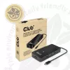 CLUB3D Type-C 7-in-1 Hub mit 2x HDMI, 2x USB Gen1 Type-A, 1x RJ45, 1x 3,5 mm Audio, 1x USB Gen1 Type-C 100W Buchse