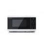 Sharp YC-MS02E-W Mikrowelle Schwarz, Weiß Solo-Mikrowelle Tischgerät 20 L 800 W