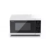 Sharp YC-MS02E-W Mikrowelle Schwarz, Weiß Solo-Mikrowelle Tischgerät 20 L 800 W