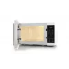 Sharp YC-MS02E-W Mikrowelle Schwarz, Weiß Solo-Mikrowelle Tischgerät 20 L 800 W