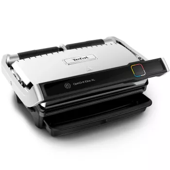 Kontaktgrill Tefal OptiGrill Elite XL GC760D Edelstahl 2200W