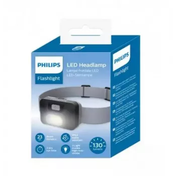 Philips SFL1000H/10 LED-Stirnlampe, 130 lm, Schwarz