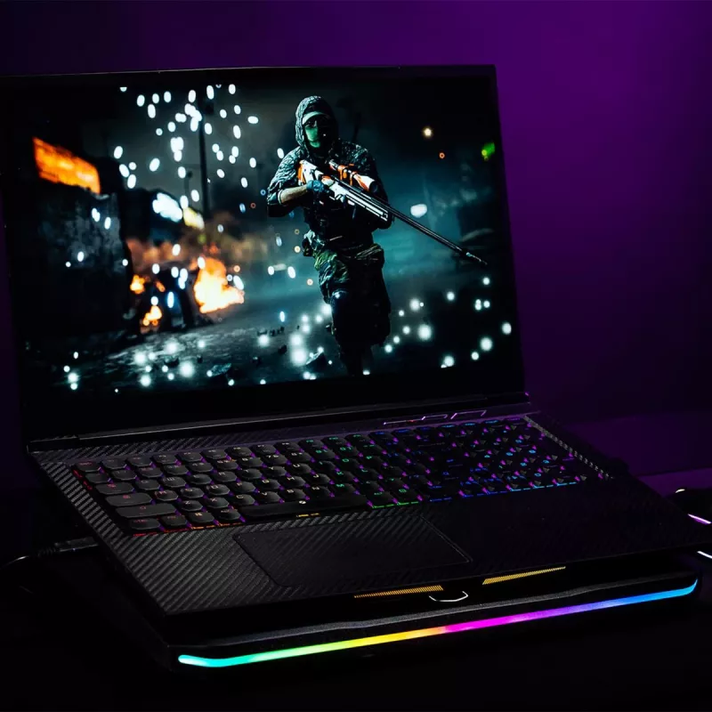 Cooler Master NotePal X150 Spectrum Notebook-Kühler bis 17 Zoll, mit 4-Port-USB-Hub
