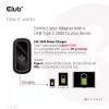 CLUB3D Travel Charger 65W GAN-Technologie, Einzelport USB Type-C, Power Delivery (PD) 3.0 Unterstützung