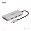 CLUB3D 4-Port USB-A Hub für USB-C – 10 Gbps schnelle Übertragung
