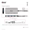 CLUB3D 4-Port USB-A Hub für USB-C – 10 Gbps schnelle Übertragung