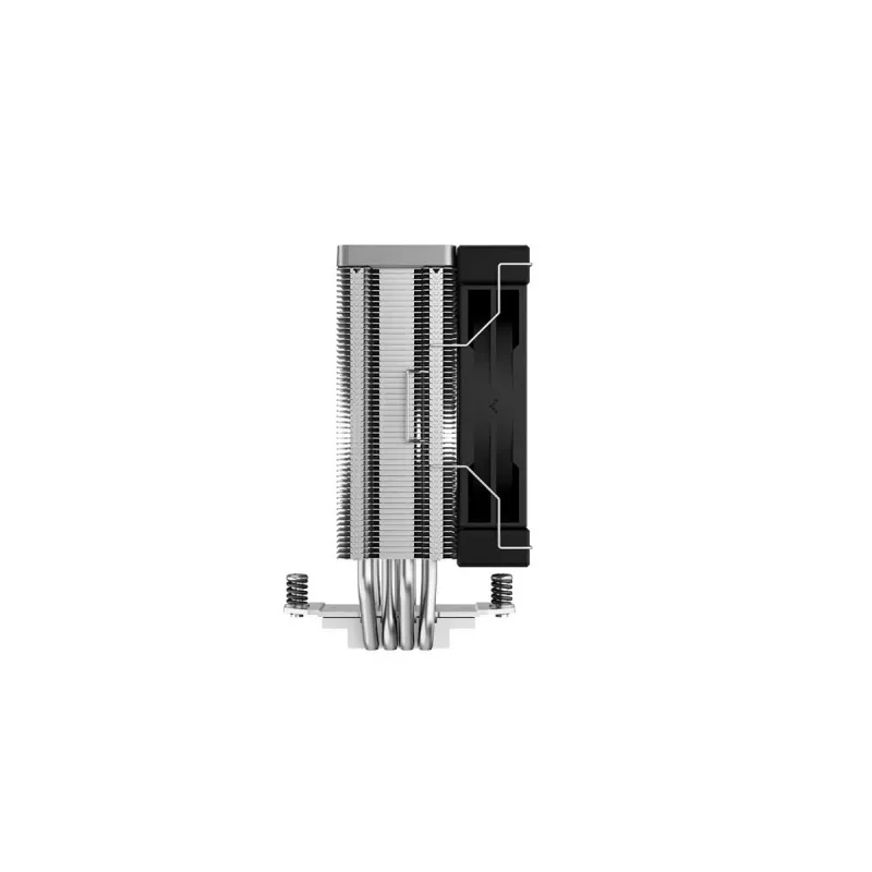 DEEPCOOL CPU-Kühler AK400 Heatpipe-Tower 12 cm – Schwarz