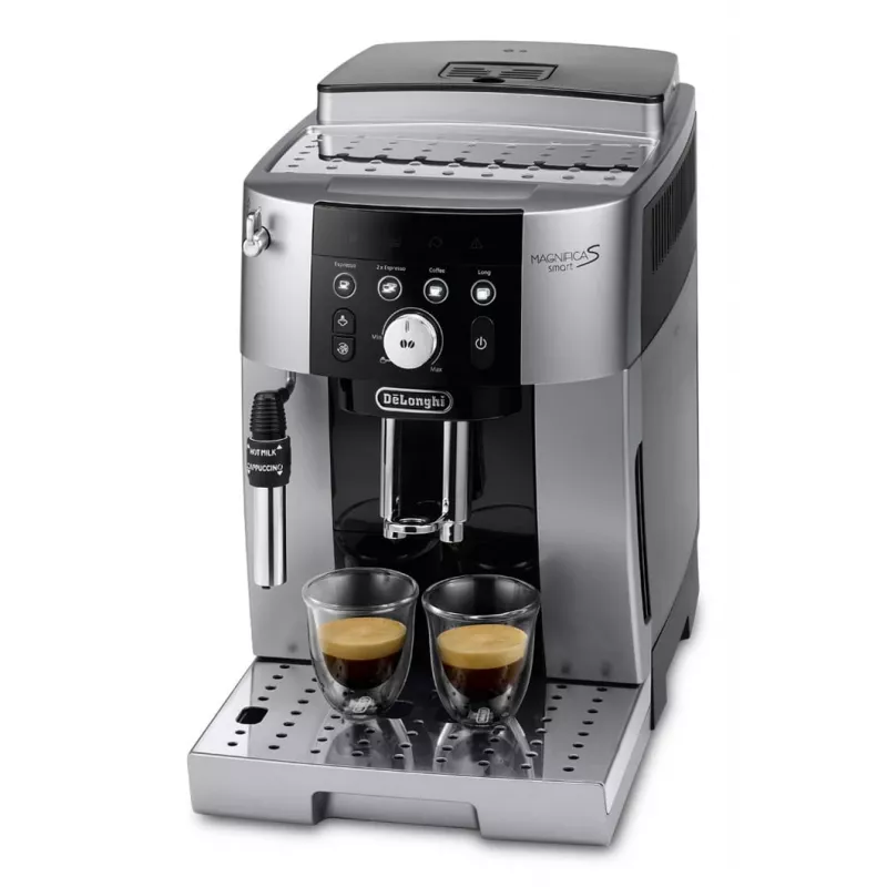 Espressomaschine De’Longhi Magnifica S Smart ECAM 250.23.SB — 1,8 l Wassertank, 250 g Bohnenbehälter, 15 bar, integriertes Mahlwerk