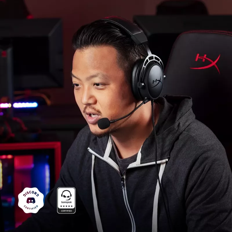 HyperX Cloud Alpha - Kabelloses Gaming-Headset (Schwarz-Rot)