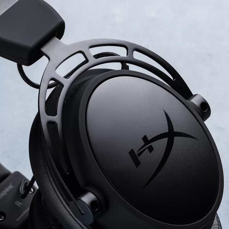 HyperX Cloud Alpha - Kabelloses Gaming-Headset (Schwarz-Rot)