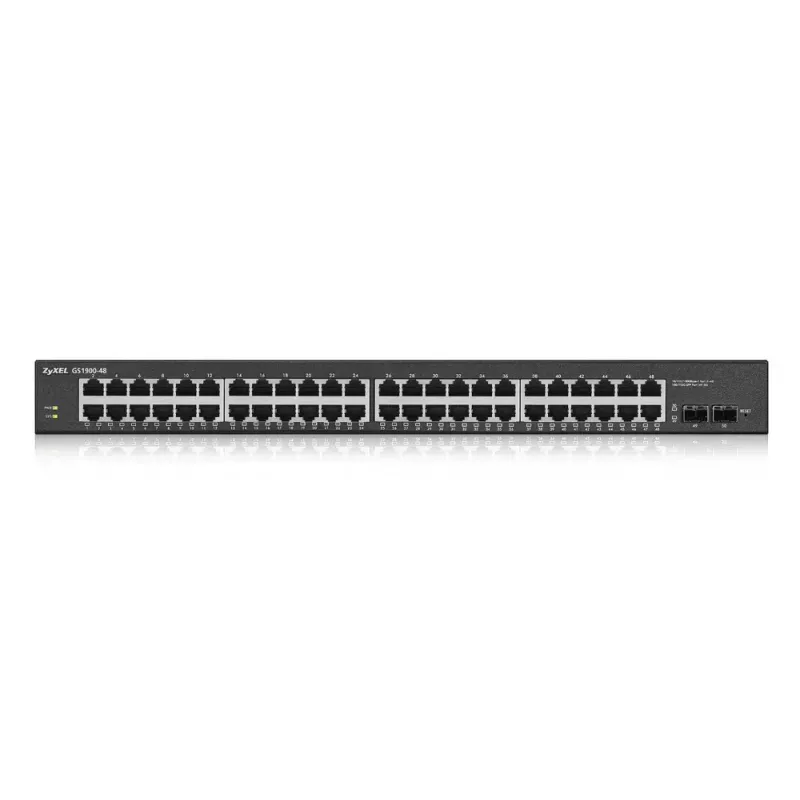 Zyxel GS1900-48-EU0102F Netzwerk-Switch L2 Gigabit Ethernet (10/100/1000) schwarz