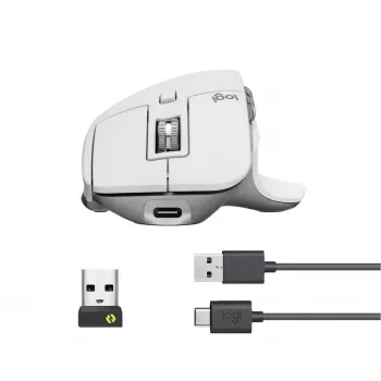 Maus Logitech MX Master 3S Bluetooth Hellgrau