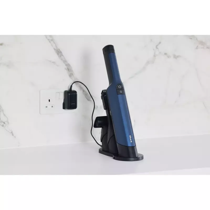 Handstaubsauger Shark WV270EU — Trockenreinigung, HEPA-Filter, 0,7 kg, 2 Einstellungen, blau