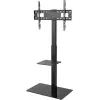 TV-Schrank Goobay 58526 Schwarz Stahl 1 Regalboden 650x400x1458 mm