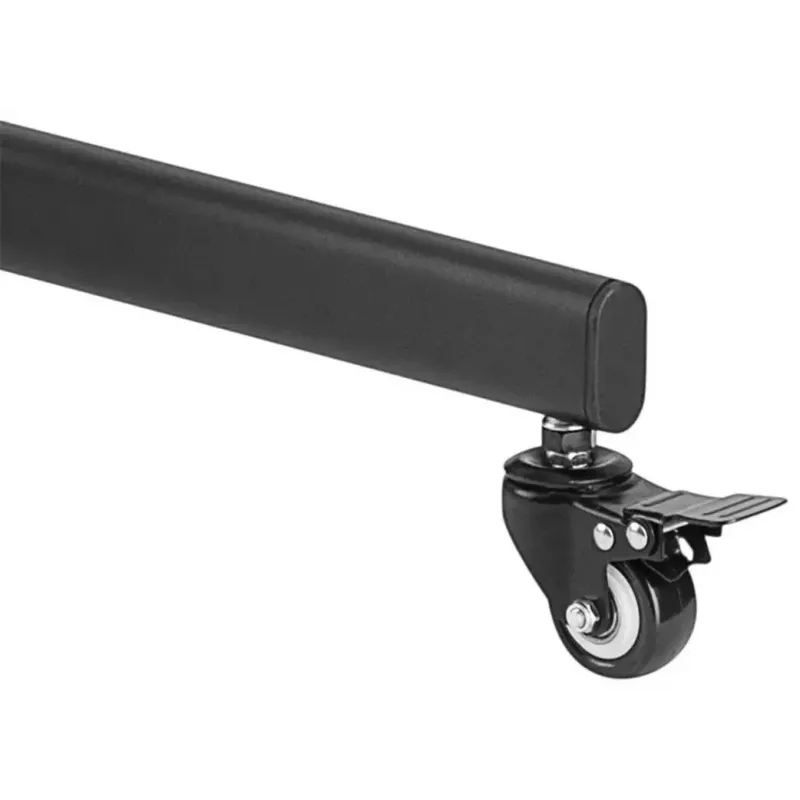 Multimediaständer Goobay 59507 Schwarz Stahl Höhe 1540 mm