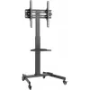Multimediaständer Goobay 59507 Schwarz Stahl Höhe 1540 mm