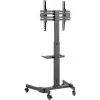 Multimediaständer Goobay 59507 Schwarz Stahl Höhe 1540 mm