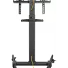 Multimediaständer Goobay 59507 Schwarz Stahl Höhe 1540 mm