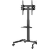 Multimediaständer Goobay 59507 Schwarz Stahl Höhe 1540 mm