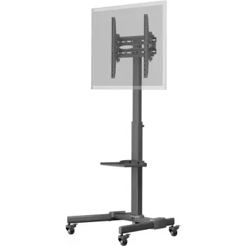 Multimediaständer Goobay 59507 Schwarz Stahl Höhe 1540 mm