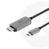 CLUB3D USB Gen2 Type-C auf HDMI 4K120Hz 8K60Hz HDR10 mit DSC1.2 aktives Kabel M/M 3m / 9.84ft