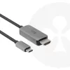 CLUB3D USB Gen2 Type-C auf HDMI 4K120Hz 8K60Hz HDR10 mit DSC1.2 aktives Kabel M/M 3m / 9.84ft