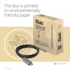 CLUB3D USB Gen2 Type-C auf HDMI 4K120Hz 8K60Hz HDR10 mit DSC1.2 aktives Kabel M/M 3m / 9.84ft