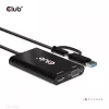 CLUB3D USB Gen1 Typ-C/-A zu Dual HDMI (4K/30Hz) / VGA (1080/60Hz)