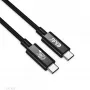 CLUB3D USB4 Gen2x2 Type-C bidirektionales Kabel 4K60Hz, Daten 20Gbps, PD 240W(48V/5A) EPR M/M 2m