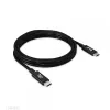 CLUB3D USB4 Gen2x2 Type-C bidirektionales Kabel 4K60Hz, Daten 20Gbps, PD 240W(48V/5A) EPR M/M 2m