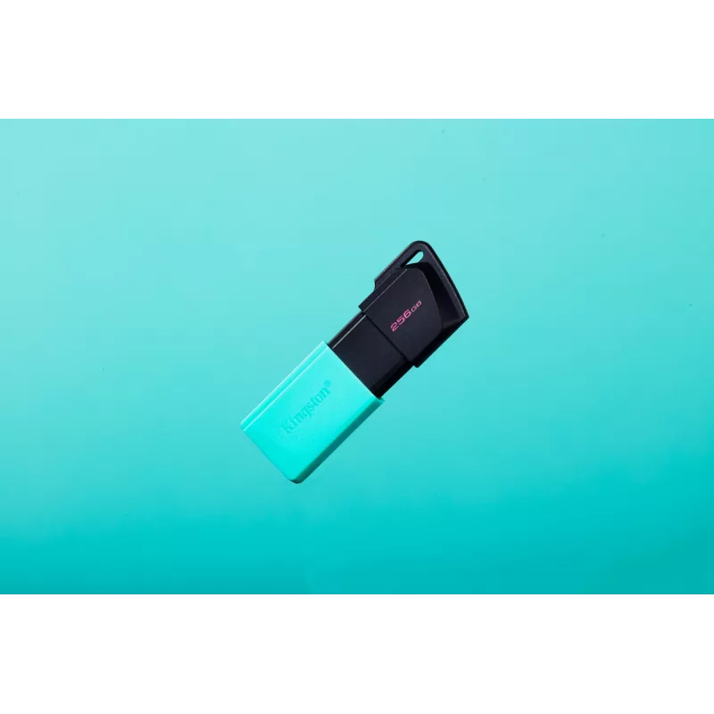 Kingston Technology DataTraveler 256GB USB3.2 Gen1 Exodia M (Schwarz + Türkis)