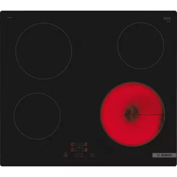 Bosch Serie 4 PKE611BA2E Kochfeld Schwarz Einbau 60 cm Cerankochfeld 4 Zonen