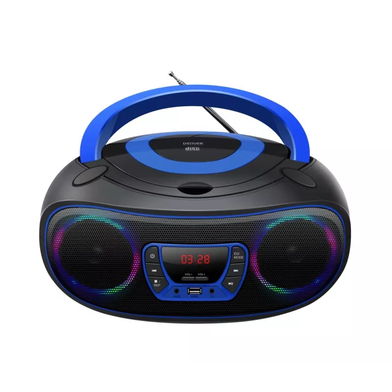 DENVER ELECTRONICS Tcu-212 Bluetooth-Boombox Blau