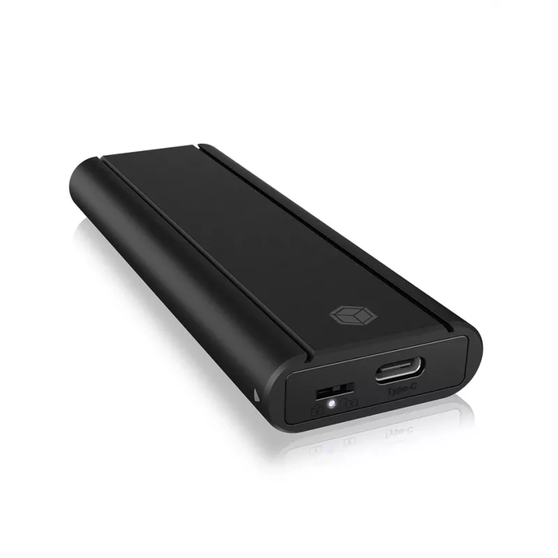 ICY Karton IB-1807MT-C31 SSD-Gehäuse Schwarz M.2