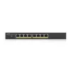 Zyxel GS1900-8HP v3 PoE Managed L2 Gigabit Ethernet (10/100/1000) Power over Ethernet (PoE) Schwarz