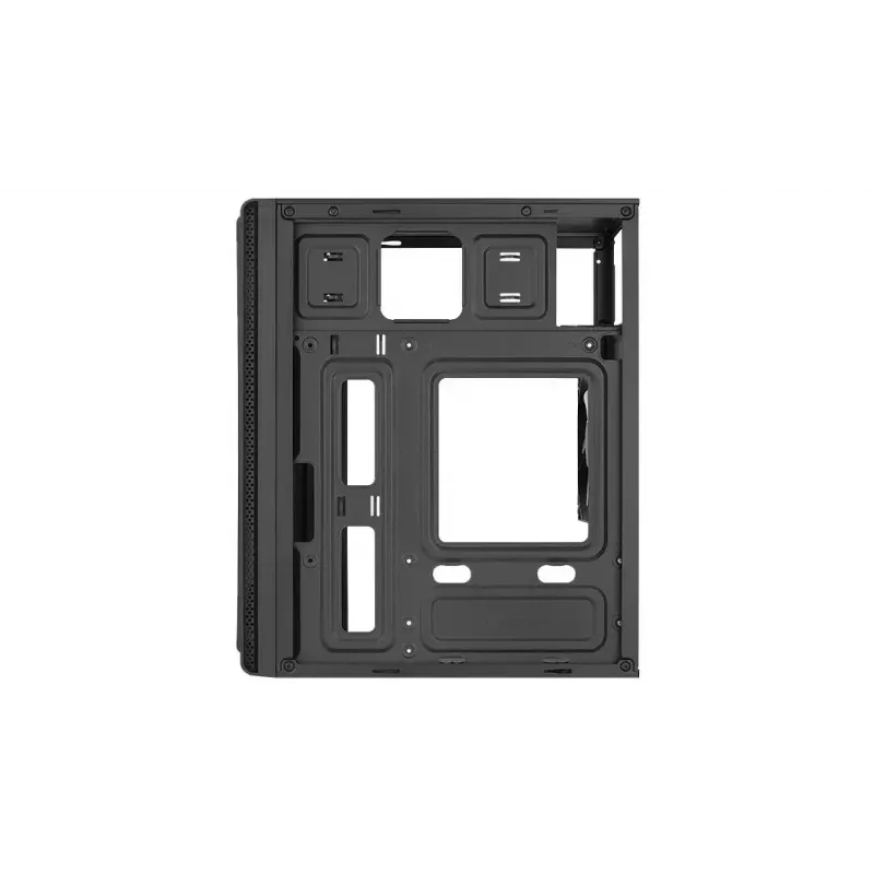 Aerocool Evo Mini RGB Micro-ATX-Mini-Tower-Gehäuse, Schwarz, mit Sichtfenster