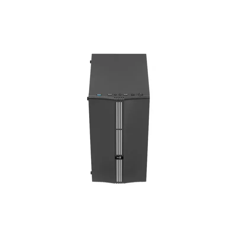 Aerocool Evo Mini RGB Micro-ATX-Mini-Tower-Gehäuse, Schwarz, mit Sichtfenster